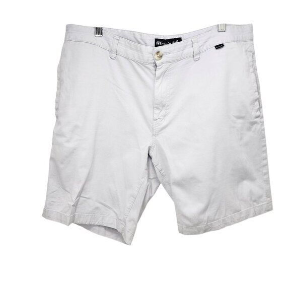 TravisMathew‎ Mens 36 Light Gray Casual Golf Shorts Cotton/Rayon/Spandex - Picture 5 of 5